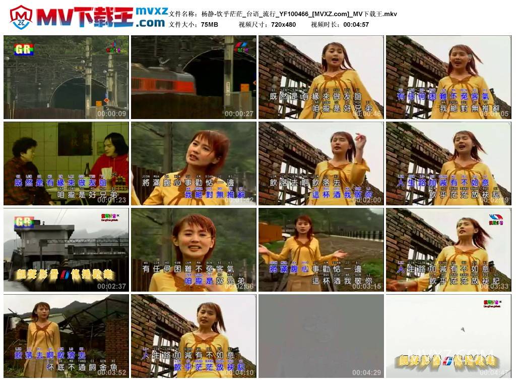 杨静-饮乎茫茫_台语_流行_YF100466